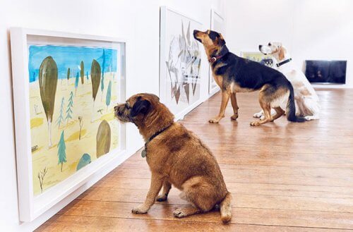 Prima mostra al mondo per cani