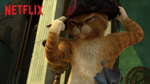 Il gatto di Shrek ha una serie su Netflix