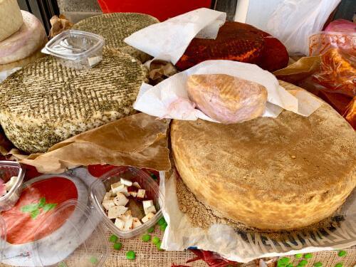 Formaggio majorero in tavola