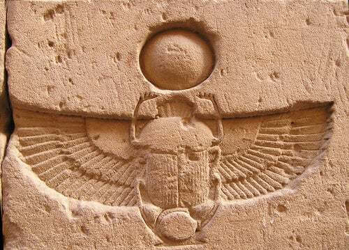 Scarabeo antico Egitto