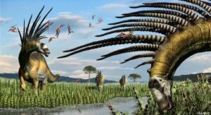 Rinvenuti in Patagonia i resti di dinosauri con spine giganti