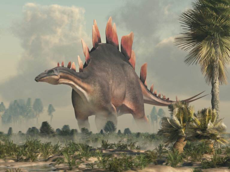 Stegosauro: un antico rettile dalla coda minacciosa