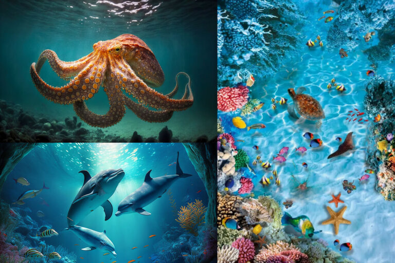 Animali marini: caratteristiche, tipologie ed esempi